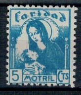 Hiszpania Motril 1937 Znaczek (*) Caridad Maryja