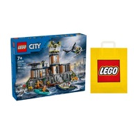 LEGO CITY č. 60419 - Polícia z Väzenského ostrova + Darčeková taška LEGO