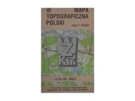 Mapa topograficzna Polski Wałcz - praca zbiorowa