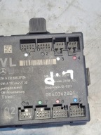 module control unit door left front OE A2128203385 MERCEDES W212 10r. EU