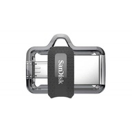 Sandisk czarny pendrive dual drive USB 256GB