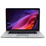 Notebook Apple MacBook Pro A1398 15,4 " Intel Core i7 16 GB / 512 GB strieborný