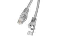 Kabel krosowy patchcord F/UTP kat.6 10m szary