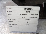 Fiat Scudo II mirror right lak. EZRC