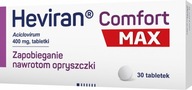 Heviran Comfort Max 400 mg opryszczka 30 tabletek