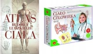 Atlas budowy ludzkiego + Ciało człowieka Quiz Big
