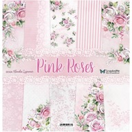 Sada papierov na scrapbooking 30x30 - ScrapAndMe - Pink Roses