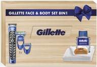 Zestaw Gillette Styler Face & Body Set 8 In 1