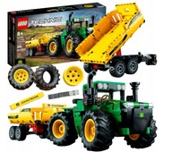 Traktor Ciągnik Z Przyczepą LEGO Technic John Deere 9620R 4WD 42136 + Pdf