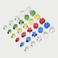 TickiT: priehľadné kocky Colour Crystal Treasu