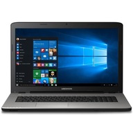Notebook Medion Akoya 17,3 " Intel Celeron Dual-Core 4 GB / 500 GB sivý