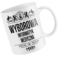 KUBEK INFORMATYK MEDYCZNA WYBOROWA ŚMIESZNY PREZENT