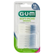 Sunstar GUM Soft-Picks X-Large czyściki międzyzębowe, jednorazowe, 40szt.
