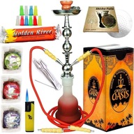 AISZA 63cm* shisha fajka wodna szisza +GIGA ZESTAW