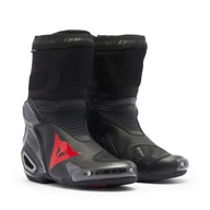 Moto topánky Dainese Axial 2 Air Boots Čierna/Červená-Fluo