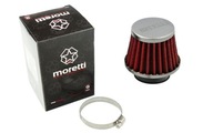 Vzduchový filter kužeľový 31mm červený Moretti