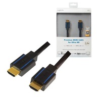 Kabel HDMI LogiLink CHB007 Premium Ultra HD 7,5m