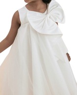 Elegantné šaty pre dievčatá Isabella biela, 104