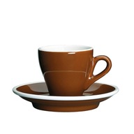 FILIŻANKA kawy ESPRESSO porcelanowa spodkiem 50 ml H1
