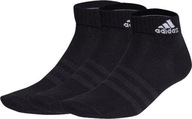 SKARPETY ADIDAS THIN LIGHT ANKLE SOCKS 3 PARY CZARNE r 46-48