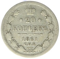 20 Kopiejek - Rosja - 1861 rok