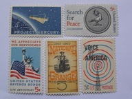 USA - zestaw 5 znaczków nr 3 **