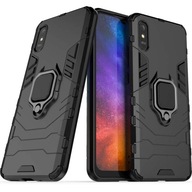 ETUI PANCERNE ARMOR RING do XIAOMI REDMI 9A | + SZKŁO HARTOWANE 9H