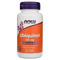 Now Foods UBIQUINOL ubichinol KANEKA koenzym Q10