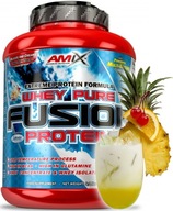 Amix Pure Whey Protein Fusion Pina colada 2,3kg WPC proteín Proteínový kondicionér