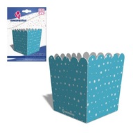 Színes popcorn doboz csillagokkal, .