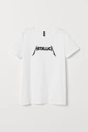 H&M top t-shirt koszulka METALLICA S 36 N118