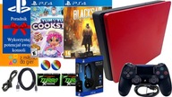 KONSOLA SONY PLAYSTATION PS4 SLIM 500GB PAD GRY NOWE SŁUCHAWKI NA START!!