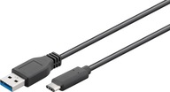 Kabel MicroConnect Gen1 USB C-A, 1m