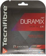 Naciąg tenisowy Tecnifibre Duramix HD set. 12 m. black 1,35 mm