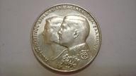 Moneta Grecja 30 drachma 1964 srebro stan 1