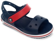 Sandały Dziecięce Lekkie Crocs Rzepy Crocband 33,5