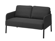 IKEA GLOSTAD Sofa 2-osobowa, Knisa ciemnoszary