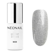 NEONAIL GLITTER EFFECT ZÁKLAD SILVER SHINE 9601