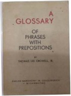 A Glossary Of Phrases With Prepositions -