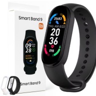 Smartband 9 | Krokomierz | Puls | Kalorie | Sportowy Styl | Bluetooth