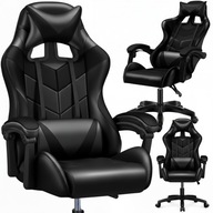 Gamer szék Cerlo FOX-3 NN CZARNY műbőr