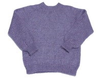 HANDMADE teplý sveter ručne vyrobený 100% kašmír kashmere 104-110