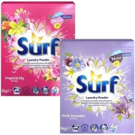 SURF Fresh MIX proszek uniwersalny do prania lavender mint lily rose 2x 5kg