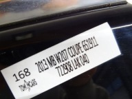 door left front left front MERCEDES W207 COUPE LAK 040