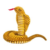 Detská plyšová hračka hada Jungle Yellow