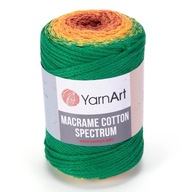 Sznurek do makramy YarnArt Cotton Spectrum cieniowany nr 1308, 2,5mm 250g