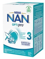 Nestle Nan Optipro 3 Mleko Modyfikowane Junior dla dzieci po 1 roku 650 g