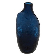 Sklenená váza tmavo modrá 20 cm Soliflore moderná
