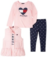 Tommy Hilfiger oblečenie pre dievčatko Vest set ružový 24 m