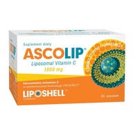 Ascolip Vitamín C 1000mg Lipozomálne 30 vrecúšok